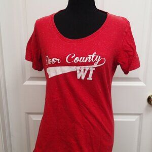Red Door County Ladies Tshirt Size X Large